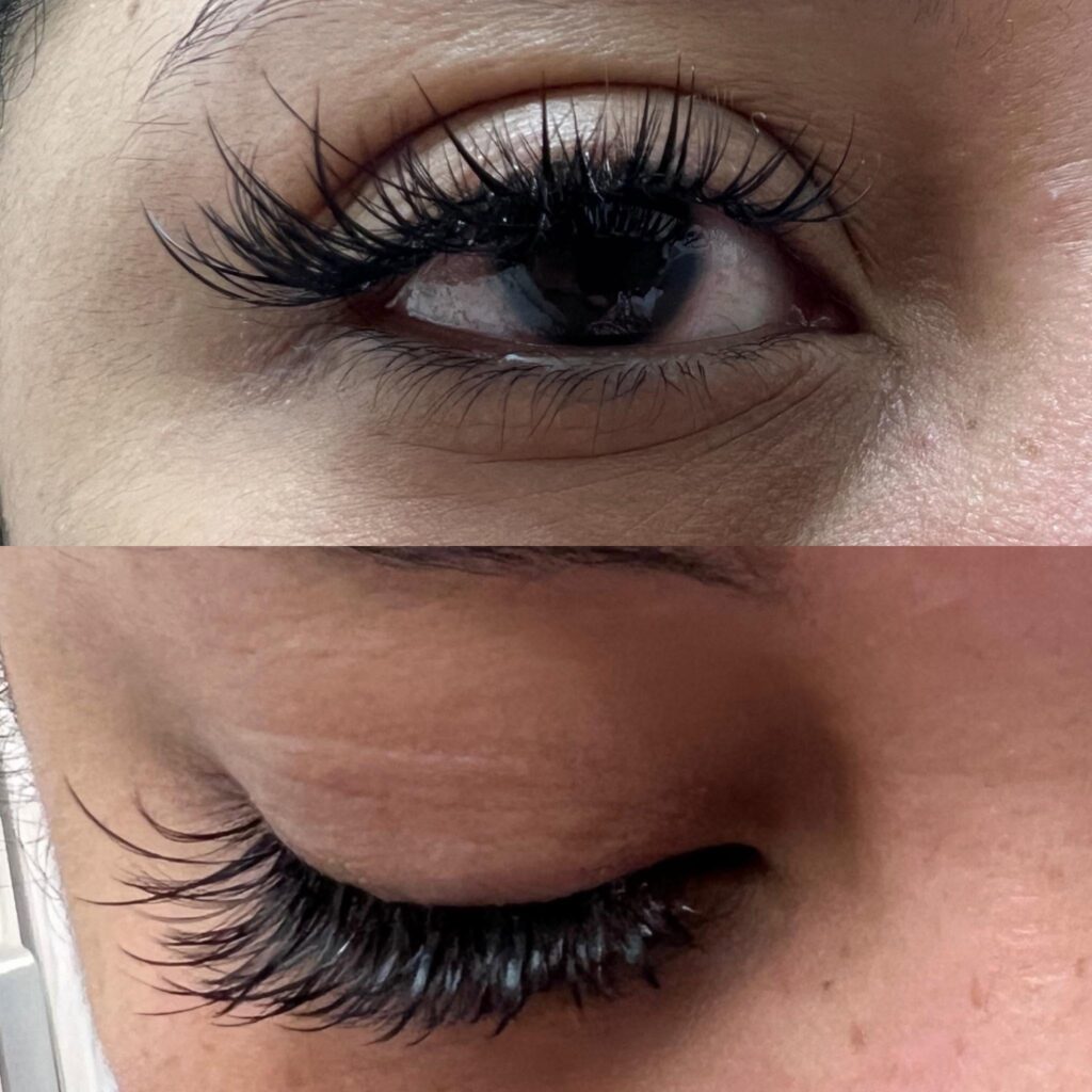 Beautiful eyelash extension Los Angeles